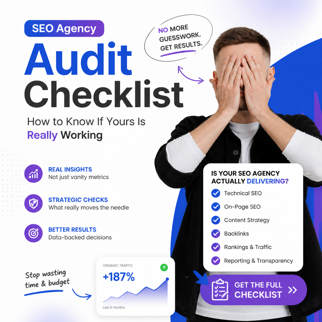 SEO Agency Audit Checklist — How to Know If Yours Is Really Working SEO Agency Audit Checklist — How to Know If Yours Is Really Working