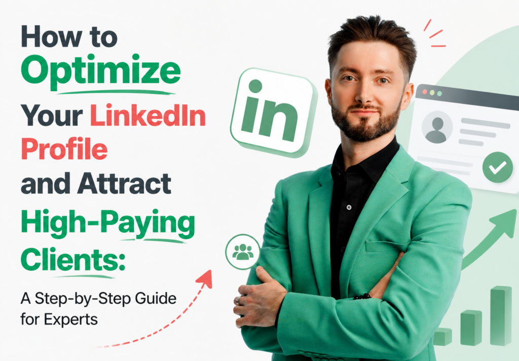 How to Optimize Your LinkedIn Profile and Attract High-Paying Clients: A Step-by-Step Guide for Experts How to Optimize Your LinkedIn Profile and Attract High-Paying Clients: A Step-by-Step Guide for Experts