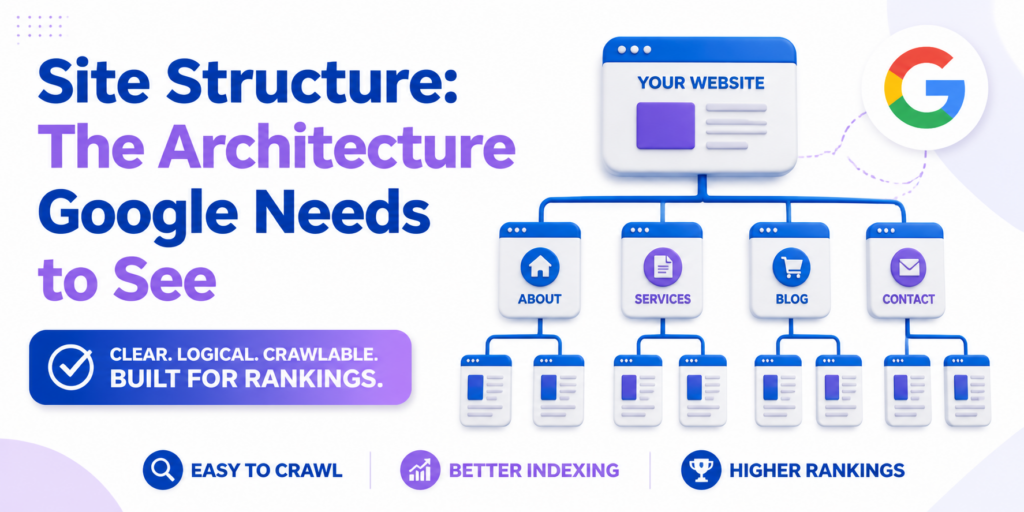 Site Structure: The Architecture Google Needs to See Site Structure: The Architecture Google Needs to See