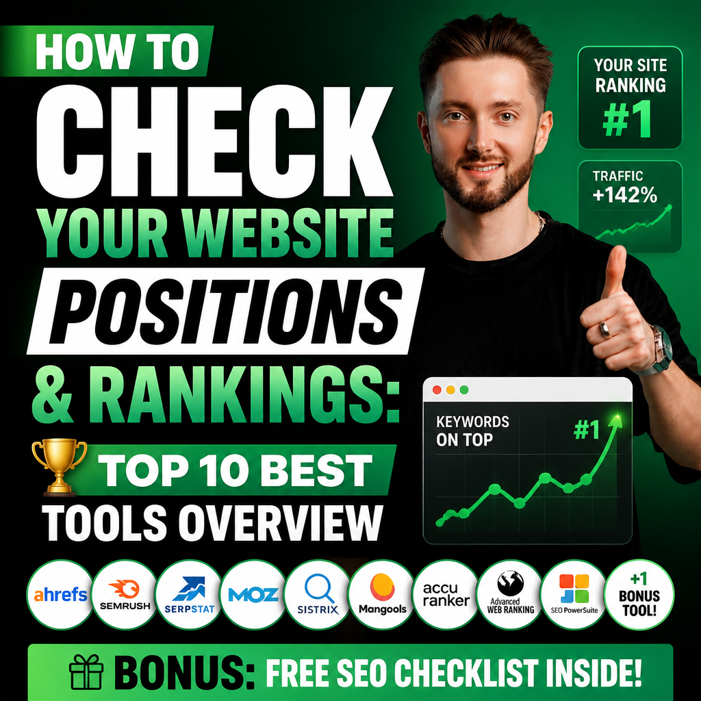 How to Check Your Website Positions and Rankings: Top 10 Best Tools Overview How to Check Your Website Positions and Rankings: Top 10 Best Tools Overview