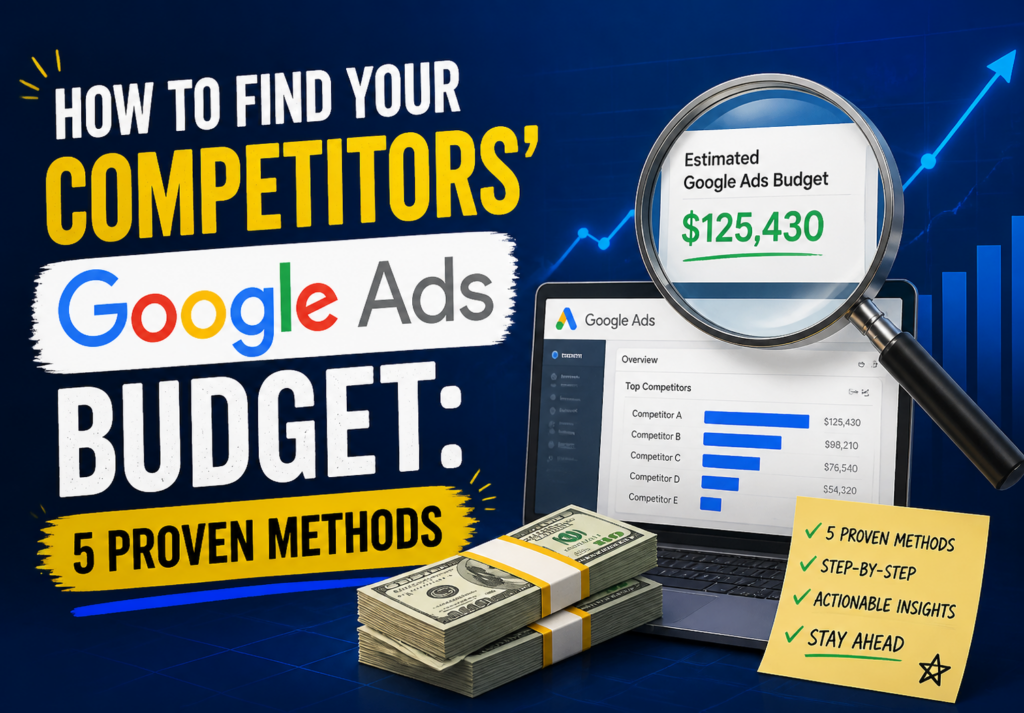 How to Find Your Competitors' Google Ads Budget: 5 Proven Methods How to Find Your Competitors' Google Ads Budget: 5 Proven Methods
