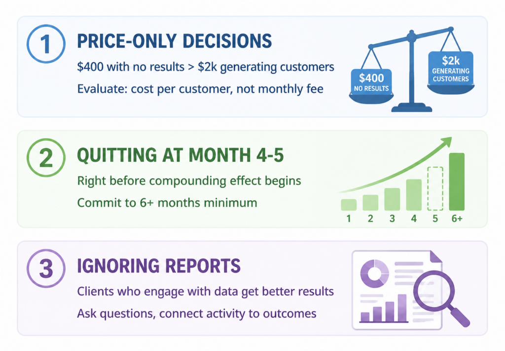 Common Mistakes Businesses Make with Monthly SEO Common Mistakes Businesses Make with Monthly SEO