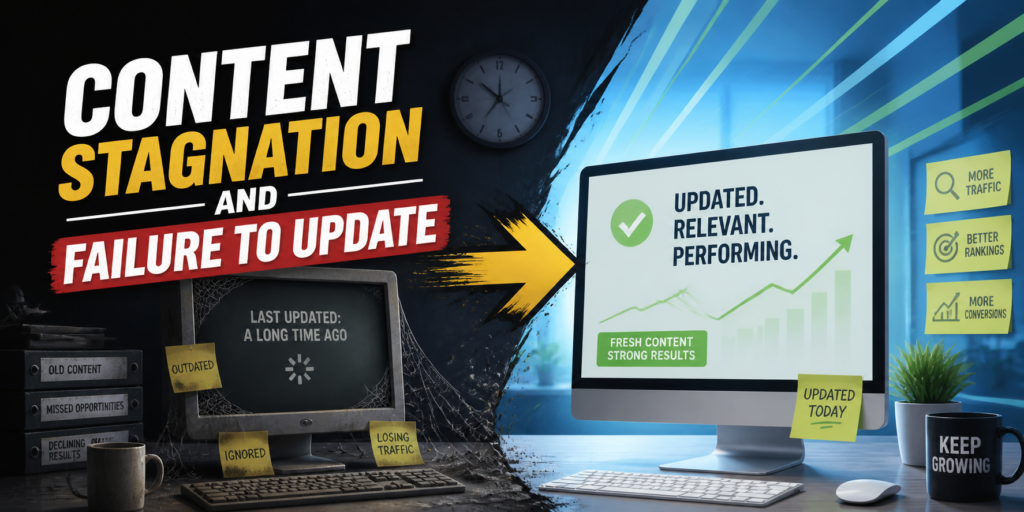 Cause 3: Content Stagnation and Failure to Update