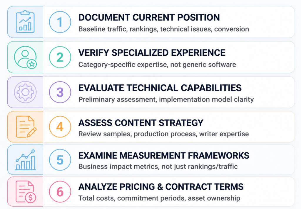 How to Choose the Right SaaS SEO Agency in 6 Steps How to Choose the Right SaaS SEO Agency in 6 Steps