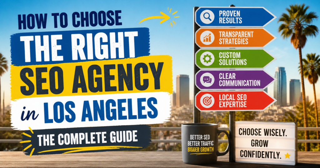How to Choose the Right SEO Agency in Los Angeles: The Complete 2026 Guide How to Choose the Right SEO Agency in Los Angeles: The Complete 2026 Guide