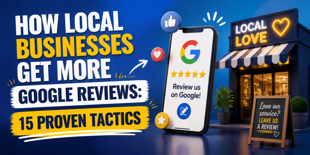 How Local Businesses Get More Google Reviews: 15 Proven Tactics How Local Businesses Get More Google Reviews: 15 Proven Tactics