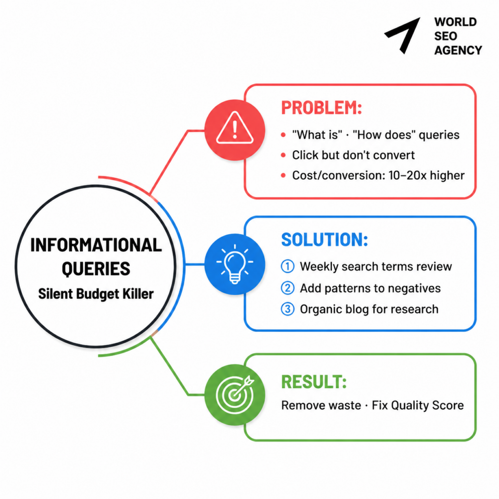 Informational Queries: The Silent Budget Killer