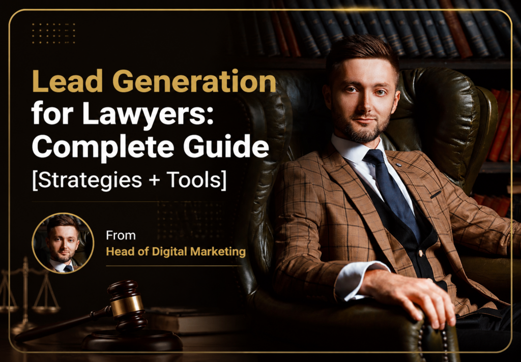 Lead Generation for Lawyers: Complete Guide [Strategies + Tools]