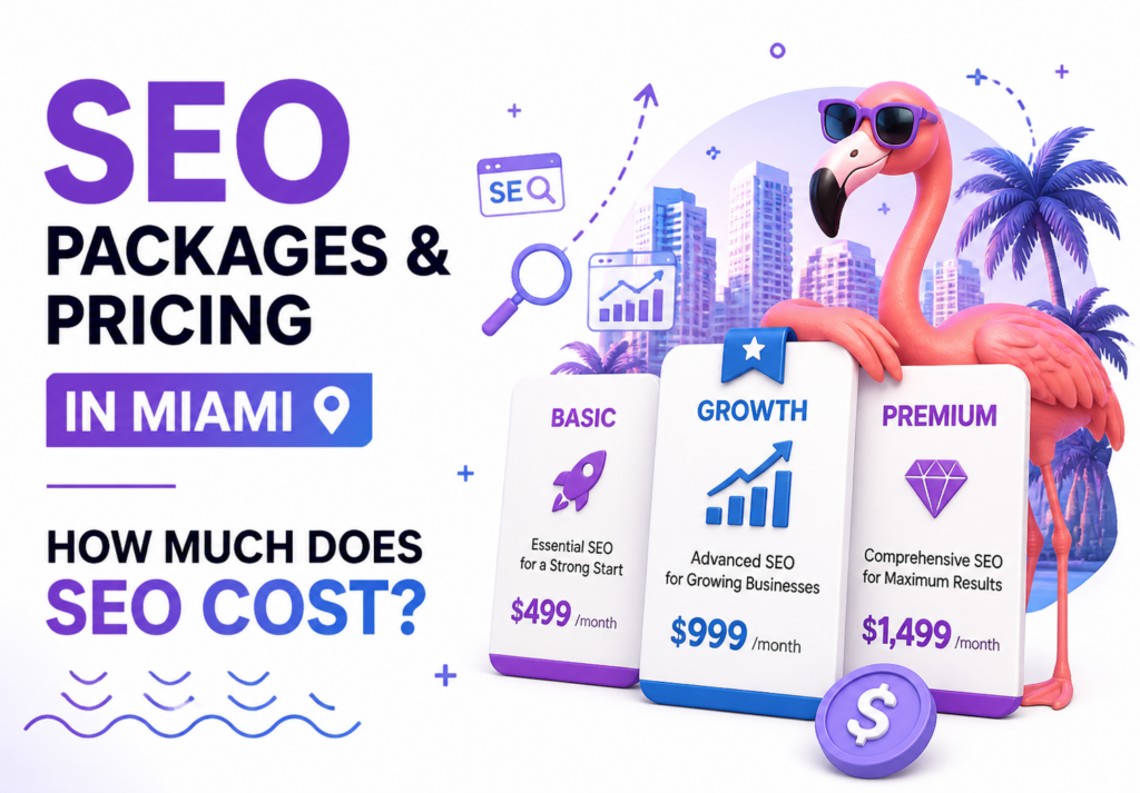 SEO Packages & Pricing in Miami: How Much Does SEO Cost SEO Packages & Pricing in Miami: How Much Does SEO Cost