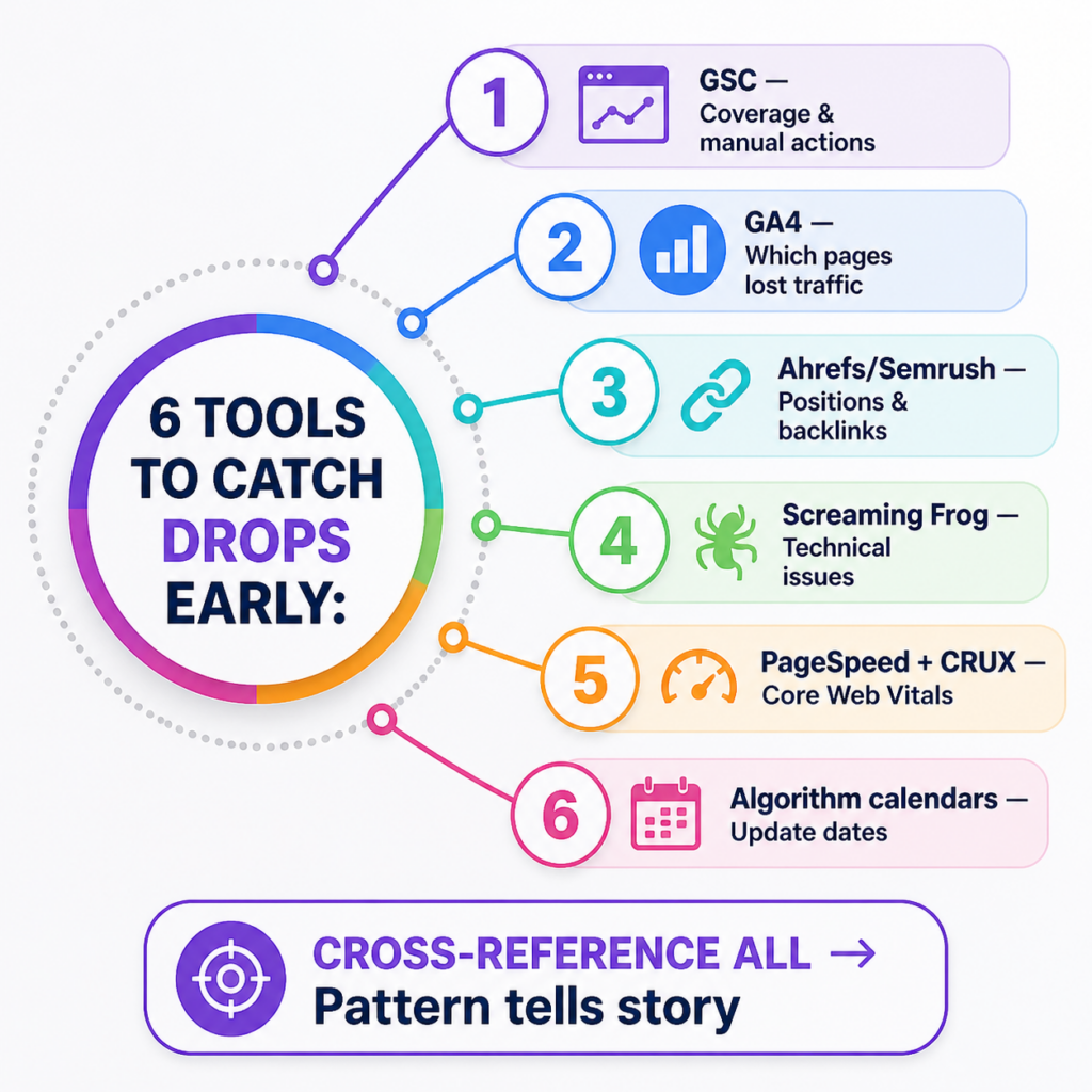 Tools to Detect a Ranking Drop Before It Becomes a Crisis