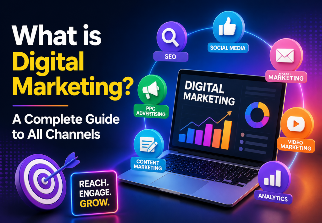 What is Digital Marketing? A Complete Guide to All Channels What is Digital Marketing? A Complete Guide to All Channels