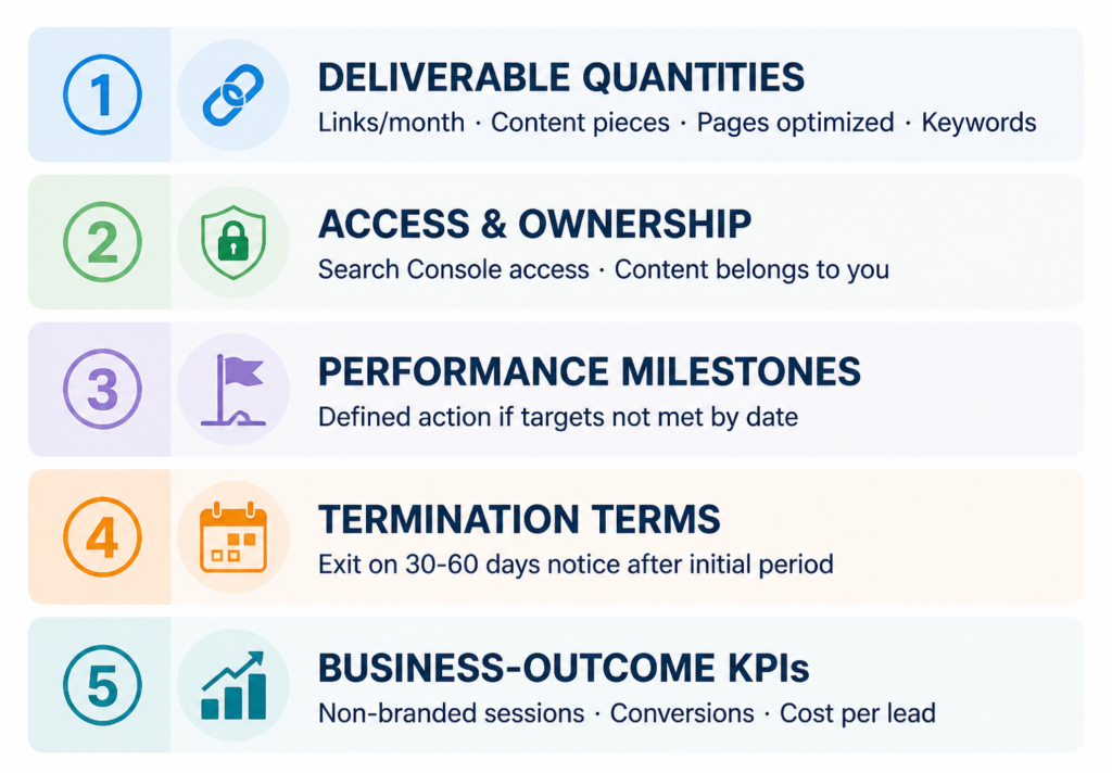 What to Include in the Contract and Which KPIs to Set What to Include in the Contract and Which KPIs to Set